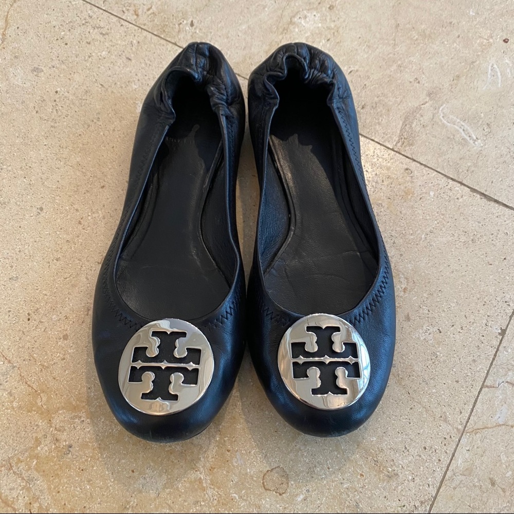 Tory Burch black ballet flats size 8